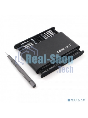Отвертка с набором бит Cablexpert TK-SD-09R (21 предмет)