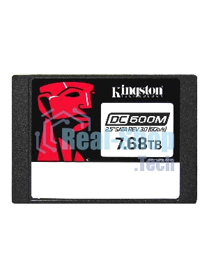 Накопитель SSD Kingston DC600M, 7680 Gb, SATA III, R/W 560/530 МБ/с