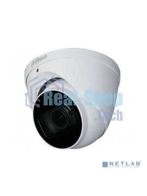 Уличная купольная IP-видеокамера Dahua 2Мп; 1/2.8” CMOS; моторизованный объектив 2.8~12 мм; механический ИК-фильтр; чувствительность 0.008лк@F1.7; сжатие: H.265+, H.265, H.264+, H.264, MJPEG; 2 потока