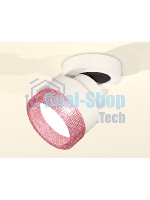 Светильник Ambrella Light XM8101042 SWH/PI белый песок/розовый GX53 (A2228, A2105, C8101, N8486)