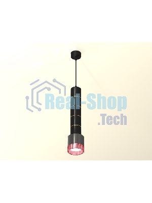 Светильник Ambrella Light XP8115015 DCH/PI черный хром/розовый GX53