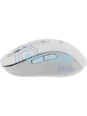 Мышь беспроводная Logitech Signature M650 белый, 4000 dpi, радиоканал, Bluetooth, USB, кнопки - 5