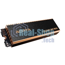 Накопитель SSD ADATA LEGEND 960 MAX, 4Tb, M.2 2280, PCIe 4.0 x4, NVMe, R/W 7400/6800, с радиатором