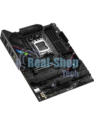 Материнская плата ASUS ROG STRIX B650E-F GAMING WIFI, AM5, AMD B650, 4xDDR5, 4xSATA, 3xM.2, 1xPCI-E 5.0 x16, 1xPCI-E 4.0 x4, 2xPCI-E x1, 1xHDMI, 1xDP, 1x 2.5Gb LAN, 4xUSB-A 2.0, 4xUSB-A 3.2 Gen 1, 2xUSB-A 3.2 Gen 2, 1xUSB-C 3.2 Gen 2, 1xUSB-C 3.2 Gen 2x2, 5x3.5 мм, 7.1, ATX