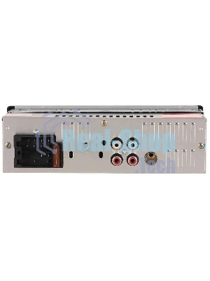 Автомагнитола Soundmax SM-CCR3168B, 1 DIN, Bluetooth, USB Type-A, AUX, пульт ДУ