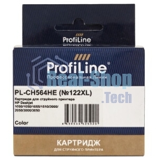 Картридж струйный ProfiLine PL-CH564HE №122XL для принтеров HP Deskjet 1000/1050/1055/1510/2000/2050/3000/3050 Color водные