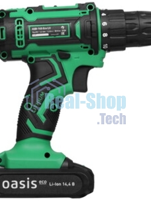 Дрель-шуруповерт Oasis ASB-14S Eco, 14,4 В, 2 Ач, 35 Нм, щеточный