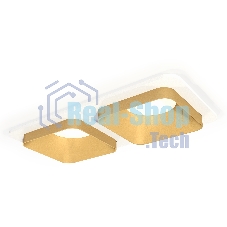 Комплект встраиваемого светильника Ambrella light XC7905004 SWH/SGD белый песок/золото песок MR16 GU5.3 (C7905, N7704)