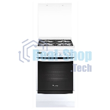 Плита газовая Gefest ПГ 5100-03 0002 белый, конфорок 4 шт, духовка 52 л, 50 см x 85 см x 58.5 см