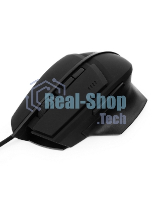 Мышь проводная Гарнизон GM-740G черный, 3200 dpi, USB, кнопки - 7