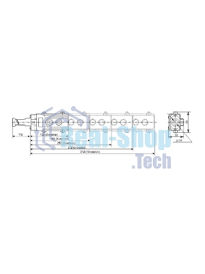 Пост кнопочный ПКТ-60 с ключом Электротехник ET561371