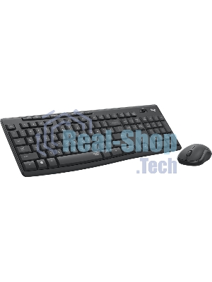 Комплект клавиатура+мышь Logitech MK295 беспроводной, USB, чёрный