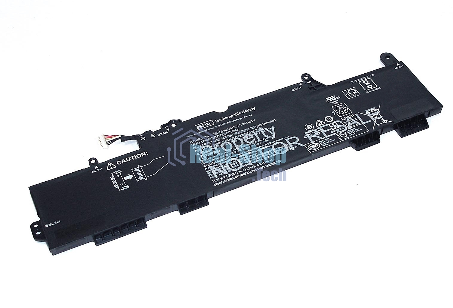Аккумуляторная батарея для ноутбука HP EliteBook 730 11.55V 50Wh