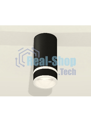 Светильник Ambrella Light XS8162005 SBK/FR черный песок/белый матовый GX53 (C8162, N8445)