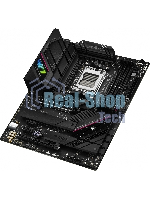 Материнская плата ASUS ROG STRIX B650E-F GAMING WIFI, AM5, AMD B650, 4xDDR5, 4xSATA, 3xM.2, 1xPCI-E 5.0 x16, 1xPCI-E 4.0 x4, 2xPCI-E x1, 1xHDMI, 1xDP, 1x 2.5Gb LAN, 4xUSB-A 2.0, 4xUSB-A 3.2 Gen 1, 2xUSB-A 3.2 Gen 2, 1xUSB-C 3.2 Gen 2, 1xUSB-C 3.2 Gen 2x2, 5x3.5 мм, 7.1, ATX