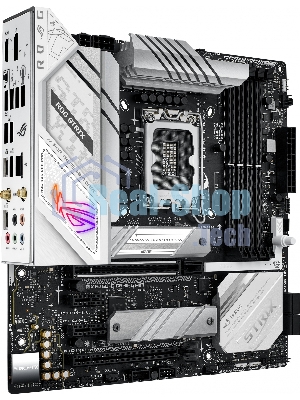 Материнская плата ASUS ROG STRIX B760-G GAMING WIFI, LGA 1700, Intel B760, 4xDDR5, 4xSATA, 2xM.2, 1xPCIe 5.0 x16, 1xPCIe 4.0 x4, 1xHDMI, 1xDP, 1x 2.5Gb LAN, 1xUSB-A 3.2 Gen 2, 2xUSB-A 3.2 Gen 1, 4xUSB-A 2.0, 1xUSB-C 3.2 Gen 1, 1xUSB-C 3.2 Gen 2x2, 5x3.5 мм, 7.1, mATX