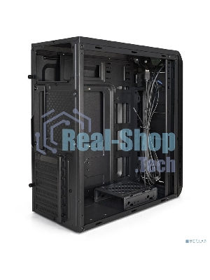 Компьютерный корпус Miditower ExeGate XP-334UC-XP450 (ATX, XP450 с вент. 12см, 1хUSB/1хUSB 3.0/1хTypeC, аудио, черный)