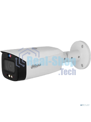 Уличная цилиндрическая IP-видеокамера TiOC DAHUA DH-IPC-HFW3849T1P-ZAS-PV-S5 с ИИ и активным сдерживанием 8Мп, 1/2.8” CMOS, моторизованный объектив 2.7~13,5мм (5x), видеоаналитика, ИК 50м, LED 40м