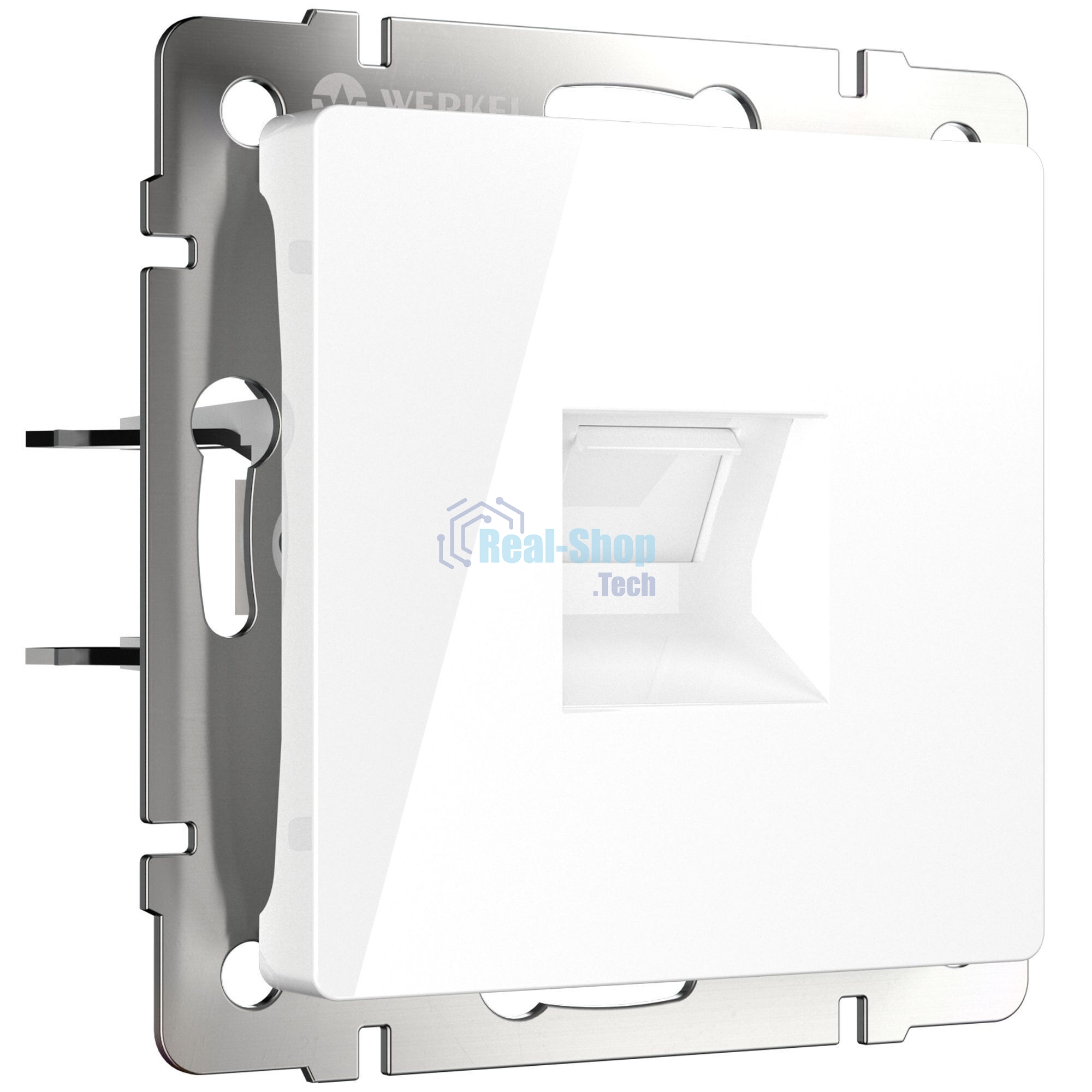 Розетка Ethernet RJ-45 (белый)