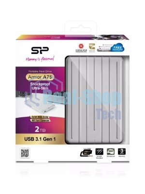 Внешний HDD 2TB Silicon PowerArmor A75, 2.5