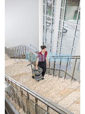 Пылесос Karcher NT 22/1 Ap L серый, 1300 Вт, уборка влажная и сухая, пылесборник мешок 22 л