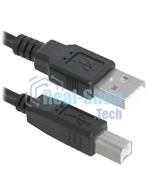 Кабель USB Defender USB04-10 USB2.0 AM-BM, 3.0м