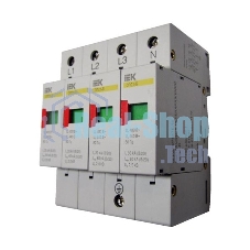 Ограничитель перенапряжения ОПС1-B 4P IEK MOP20-4-B