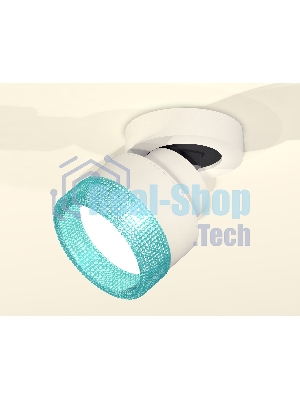 Светильник Ambrella Light XM8101043 SWH/BL белый песок/голубой GX53 (A2228, A2105, C8101, N8488)
