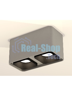 Светильник Ambrella Light XS7852002 SGR/SBK серый песок/черный песок MR16 GU5.3 (C7852, N7702)