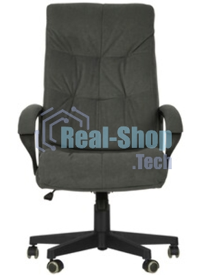Кресло руководителя Бюрократ CH-800 Fabric темно-серый крестов. пластик