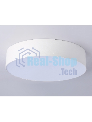 Потолочный светодиодный светильник Ambrella light FV5524 WH белый LED 35W 4200K D300*58 (Без ПДУ)