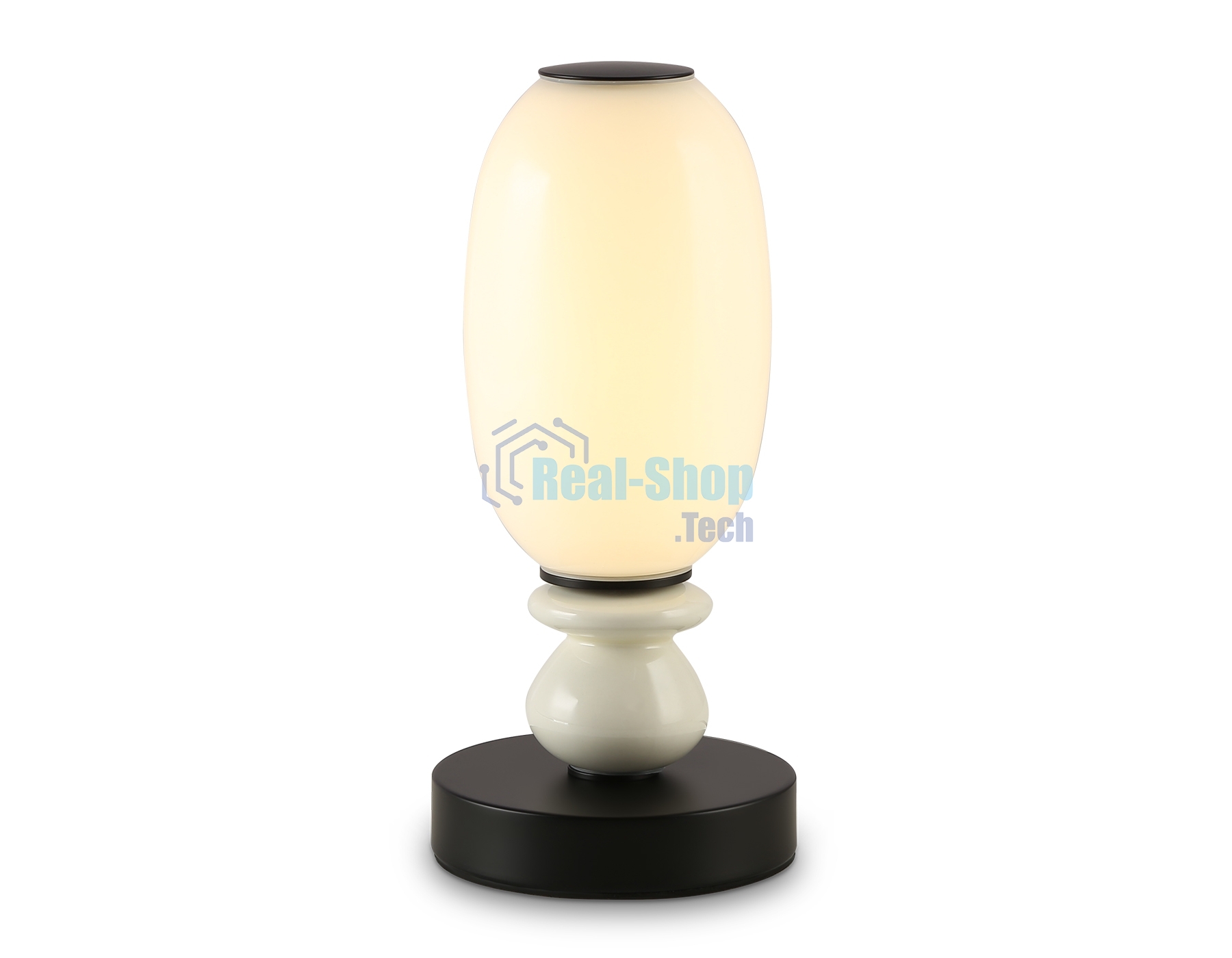 Светильник Ambrella light LH53154 BK/WH черный/белый 6W 3000K D120*260