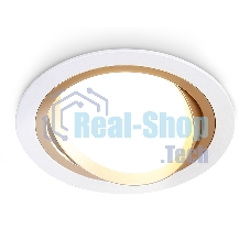Светильник Ambrella light TN51912 WH/GD белый/золото GX53 max 12W D115*23