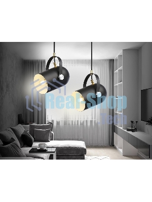 Светильник Ambrella light TR8206 BK черный E27 max 40W D117*1035