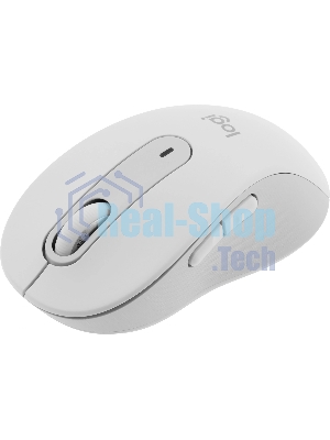 Мышь беспроводная Logitech Signature M650 белый, 4000 dpi, радиоканал, Bluetooth, USB, кнопки - 5
