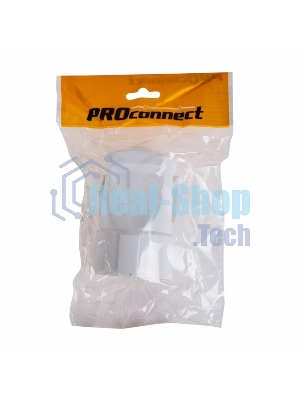 Розетка переносная б/з белая 10 А PROCONNECT