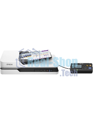 Сканер Epson WorkForce DS-1630 (B11B239401) планшетный, A4, CIS, 600x600 dpi, двусторонный автоподатчик, USB 3.0