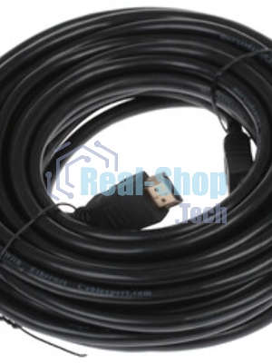 Кабель Cablexpert HDMI CC-HDMI4-10M, 19M/19M, v2.0, медь, позол.разъемы, экран, 10м, черный, пакет