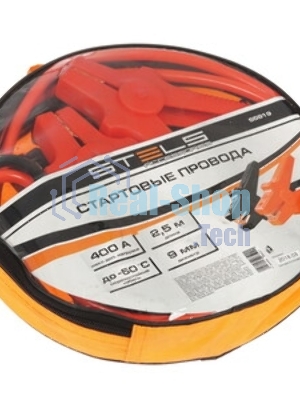 Провода стартовые Stels 55919 400 А, 2,5 м, сумка на молнии