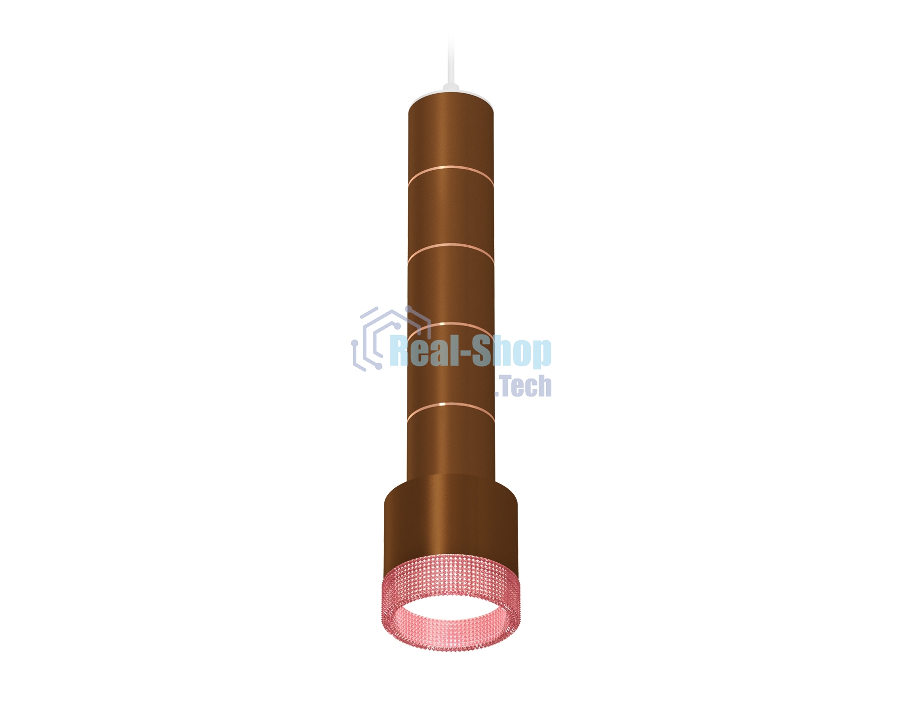 Светильник Ambrella Light XP8117005 SCF/PI кофе песок/розовый GX53