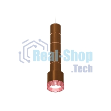 Светильник Ambrella Light XP8117005 SCF/PI кофе песок/розовый GX53
