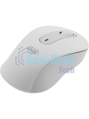 Мышь беспроводная Logitech Signature M650 белый, 4000 dpi, радиоканал, Bluetooth, USB, кнопки - 5