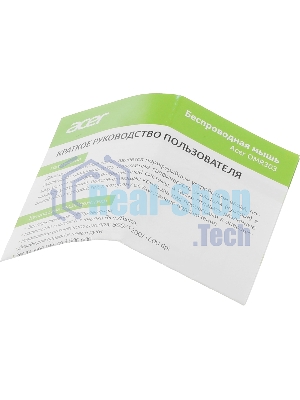 Мышь беспроводная Acer OMR303 черный, 1600 dpi, радиоканал, USB, кнопки - 6