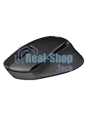 Мышь беспроводная Logitech M330 SILENT PLUS черный, 1000 dpi, радиоканал, USB, кнопки - 3