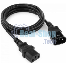Шнур питания NTSS NTSS-PC13142 C13-С14 проводник.:3x0.75мм2 1.8м 220/250В 10А черный