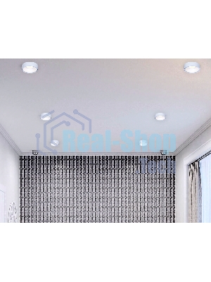Встраиваемый точечный светильник TN145 WH/S белый/песок GU5.3 D96*78