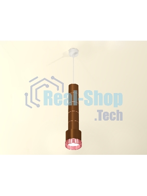 Светильник Ambrella Light XP8117005 SCF/PI кофе песок/розовый GX53