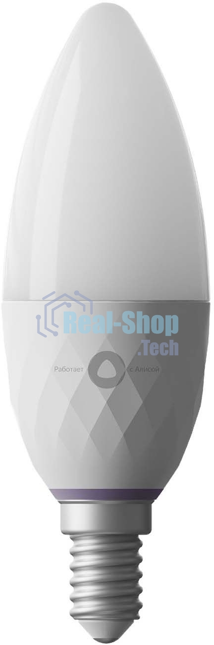 Умная лампа Yandex YNDX-00017 E14 4.8Вт 430lm Wi-Fi (упак.:1шт)