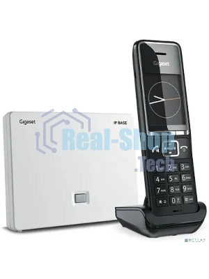 Телефон IP Gigaset Comfort 550A IP BASE Rus черный (S30852-H3037-R104)