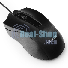 Мышь проводная Гарнизон GM-115 черный, 800 dpi, USB, кнопки - 3